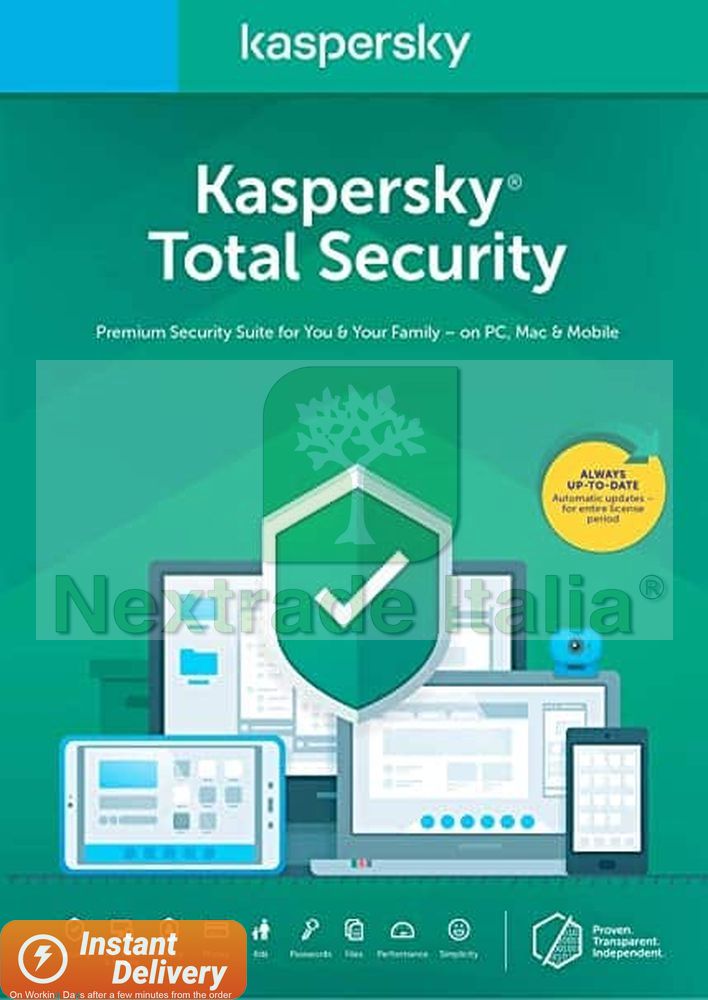 TOTAL SECURITY 2021 PC MAC ANDROID IOS 1 JAHR 10 GERÄTE - Bild 2 von 8