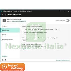SMALL OFFICE SECURITY PC MAC ANDROID IOS 20 UTENTI 2 SERVER 1 ANNO - Foto 6 di 8