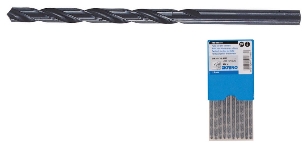 10pz punte hss prolungate diametro 5,75 mm cod:ferx.10058