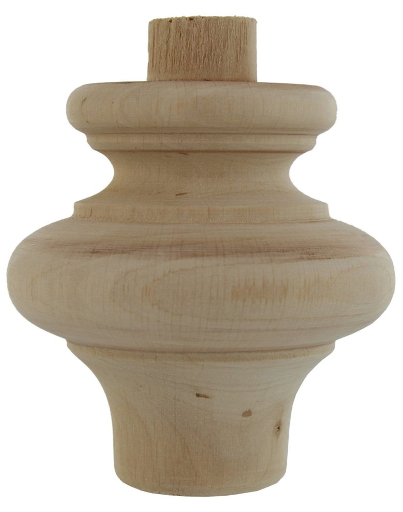 8pz piede in legno di ontano art. 53014 , dimensioni mm 80x80h cod:ferx.10219
