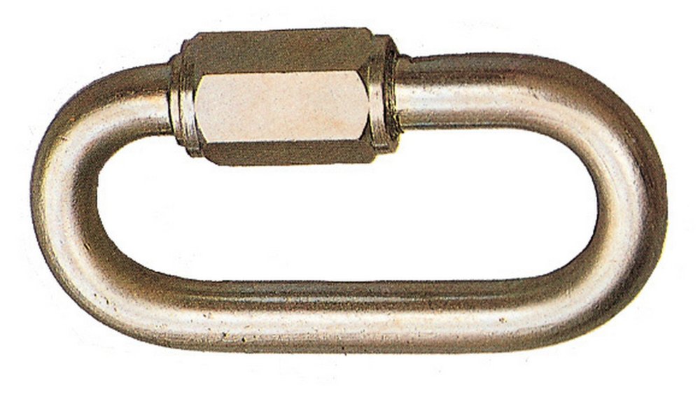 50pz maglie giunzione acciaio zincato diametro 8 mm cod:ferx.10931
