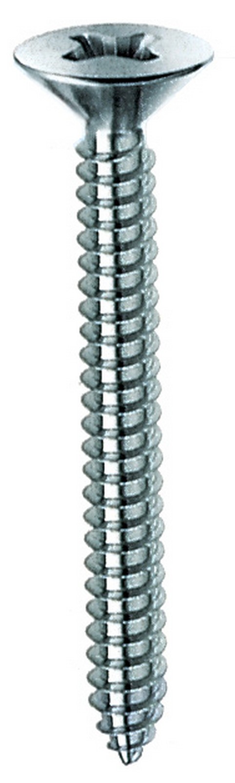 Image of 500pz viti parker testa svasata piana diametro 4,2mm x50 cod:ferx.12528