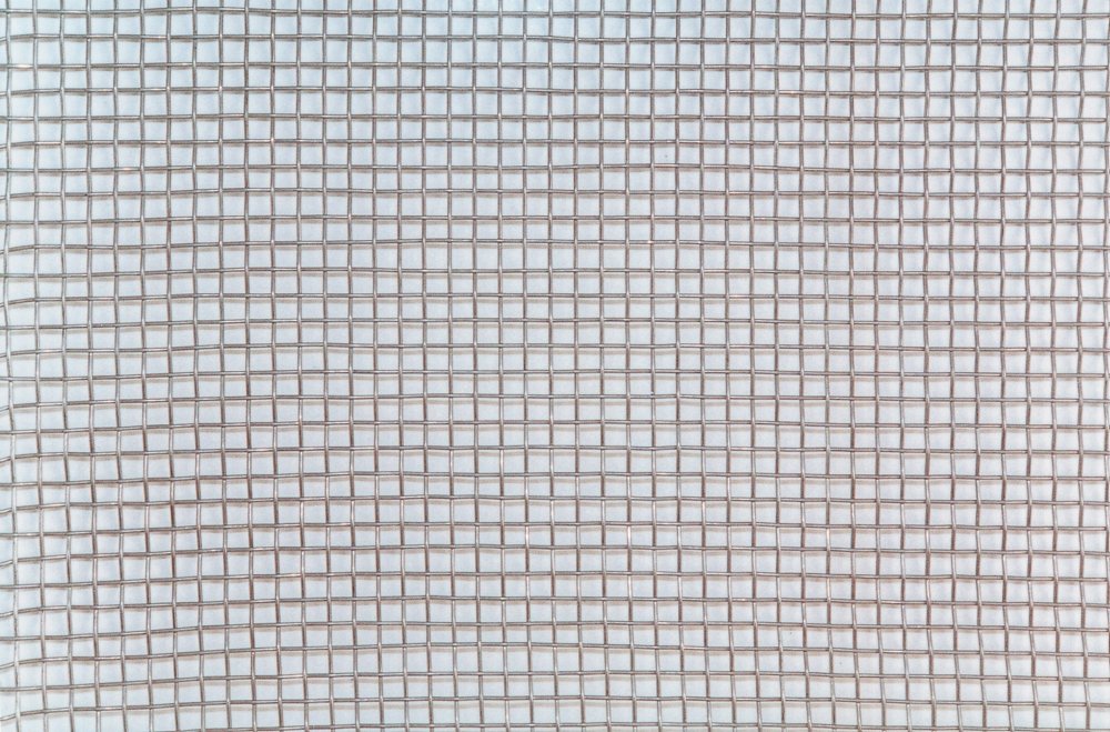 30kg tela quadra in acciao zincato foro 3x3 mm altezza h 60 cm filo 0,8mm cod:ferx.12969