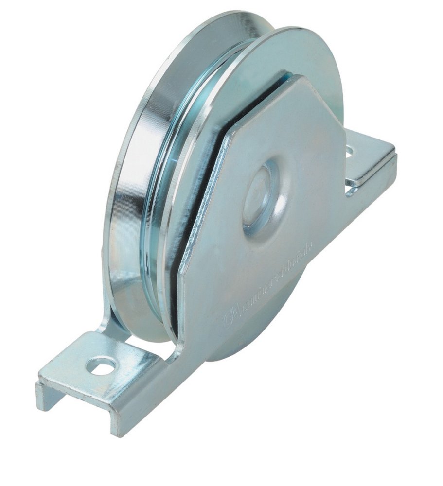 6pz ruote x cancello gola y con supporto chiusura 1 cuscinetto mm. 80 cod:ferx.13235