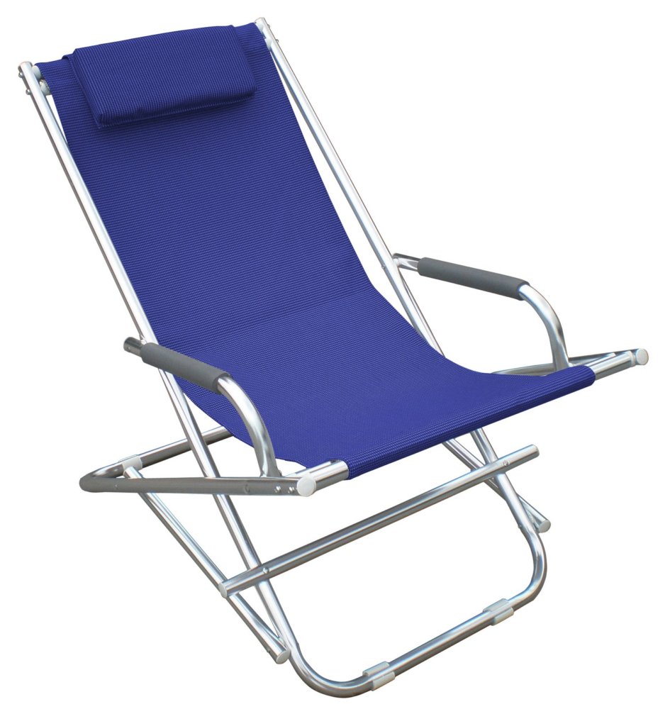 2pz playa sedia sdraio in alluminio blu cod:ferx.14572