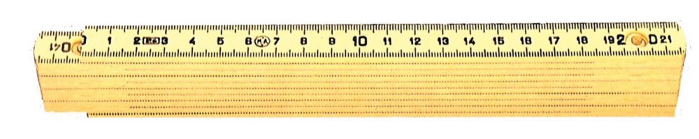 12pz doppio metro in plastica giallo cod:ferx.1465