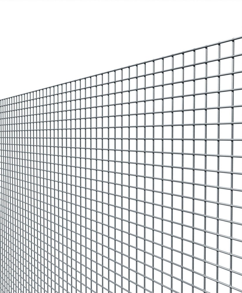 1 pz rete per recinzione elettrosaldata zincata maglia mm 12x25 altezza 80 cm 25 mt cod:ferx.15473
