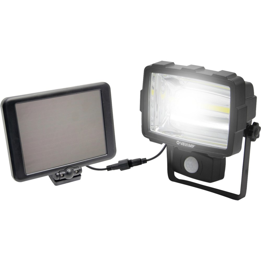 proiettore led 10w 1600lm con sensore a carica solare cod:ferx.1583
