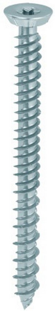 100pz viti x calcestruzzo tsp zincato mm.7,5x152 cod:ferx.17424