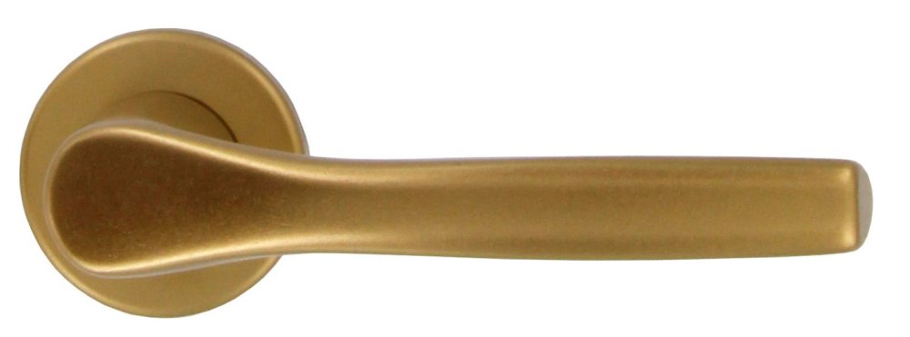 10pz mezza maniglia anodizzata bronzo con rosetta cod:ferx.17715