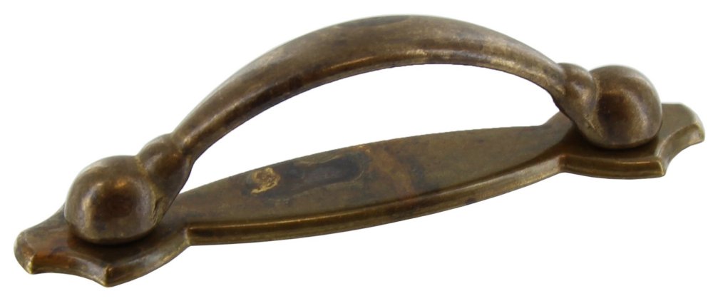25pz maniglia antichizzata art.18900 mm. 64 ottone antico cod:ferx.20434