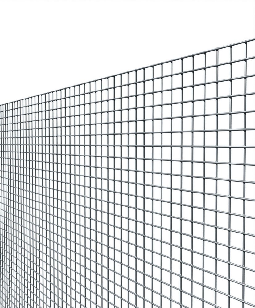 1 pz rete per recinzione elettrosaldata zincata maglia mm 8,3x8,3 altezza 100 cm 25 mt cod:ferx.2065
