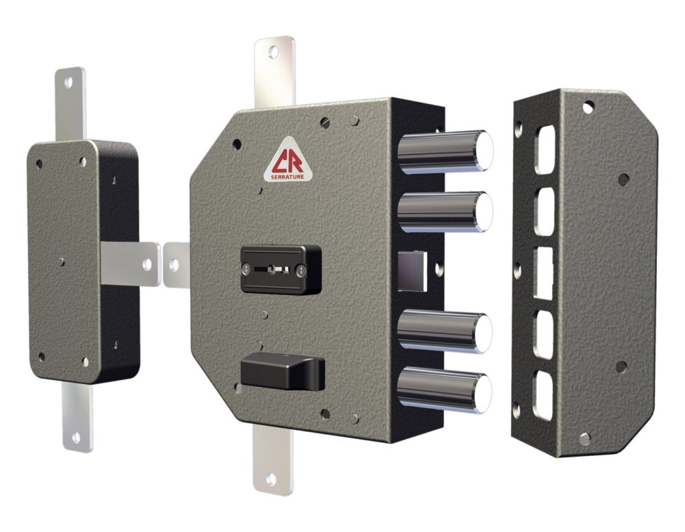 1pz c.r. art. 2350 serratura di sicurezza sx s/aste cod:ferx.20846