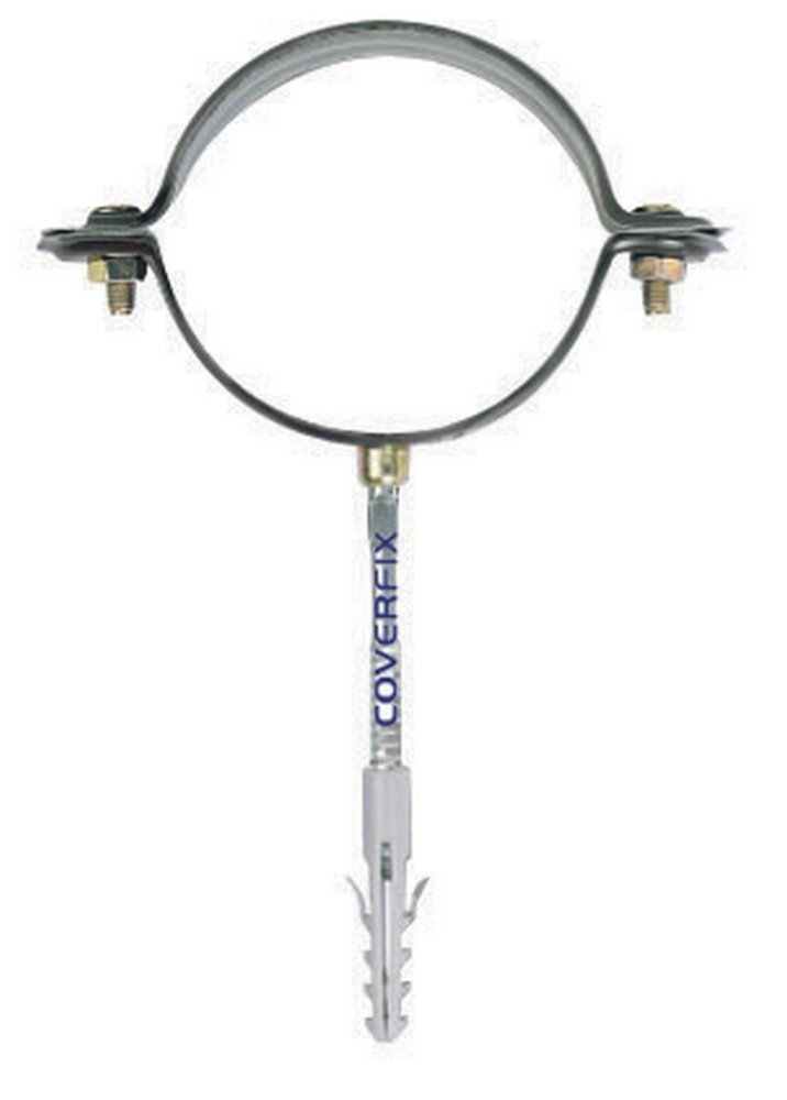 50pz collari x pluviali testa di moro tondi mm.100 cod:ferx.24751