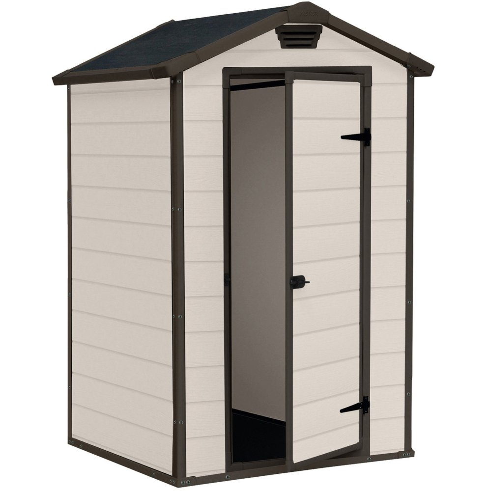 casetta keter manor effetto legno beige cm. 129x103x196h cod:ferx.248