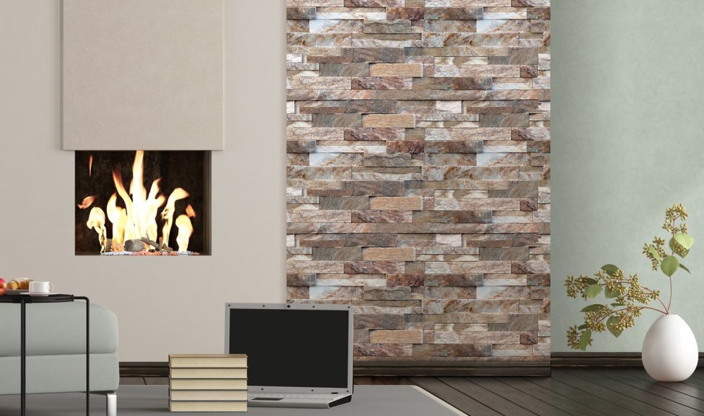 15pz pannello decorativo cm 50x100 disegno naturale stone cod:ferx.24830