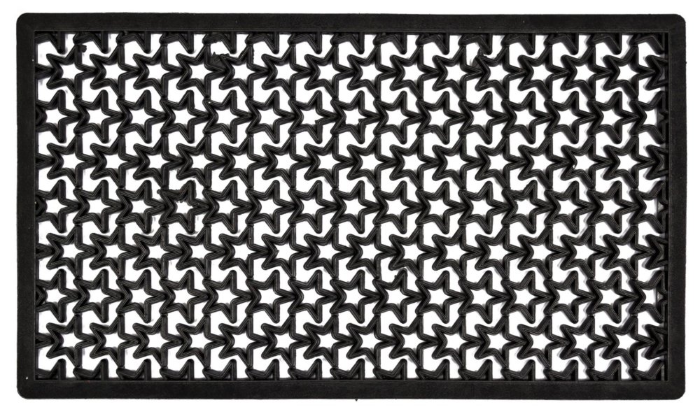 5pz zerbino stellato nero con bordo 40x70 cm cod:ferx.24990