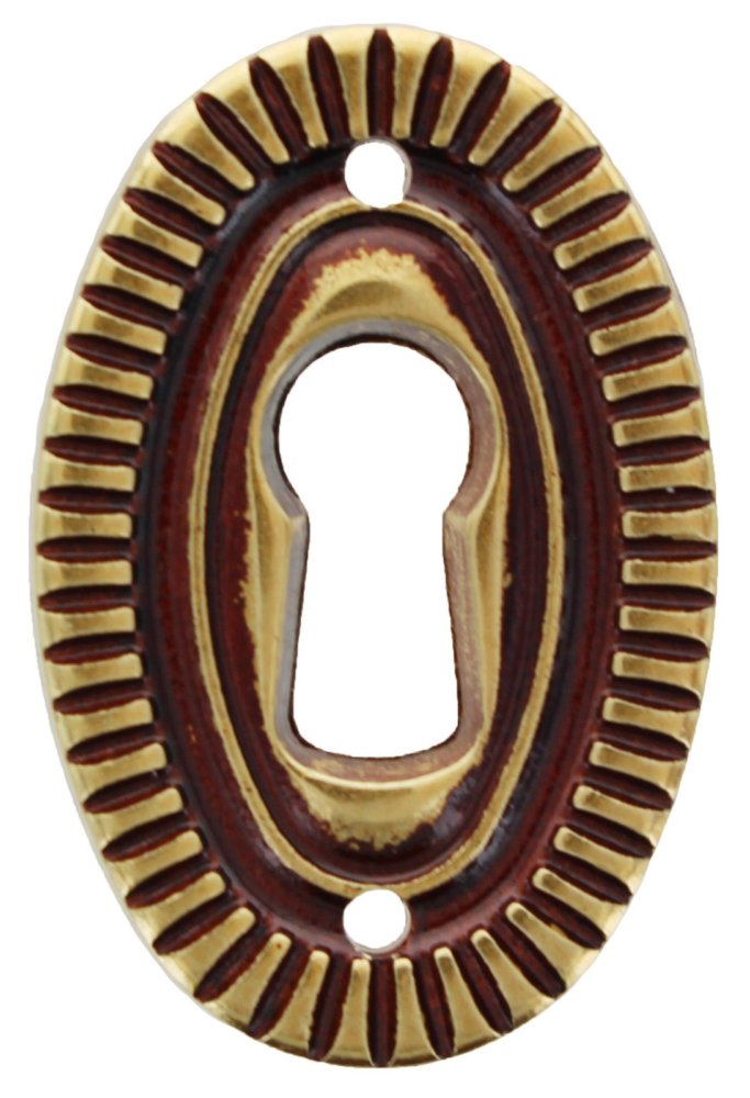 50pz bocchetta antichizzata art.30643 mm.25x38 patine' cod:ferx.26077