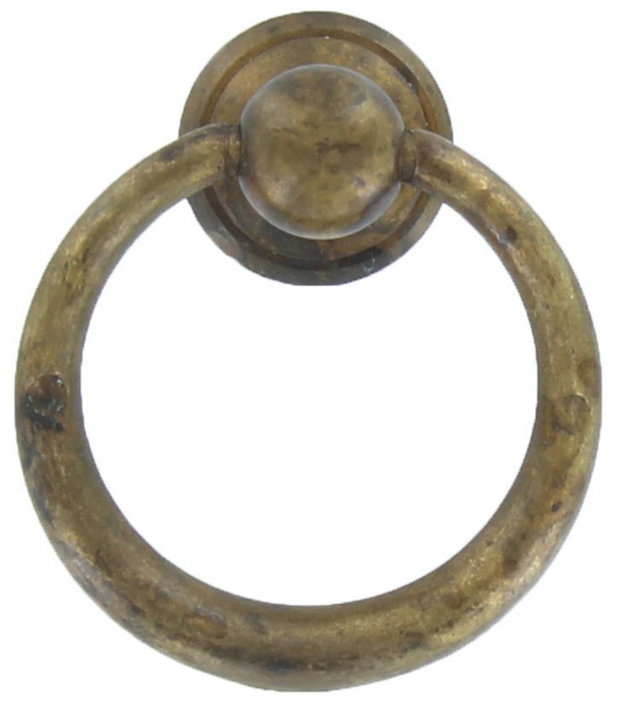 50pz maniglia antichizzata art.09202 mm.33x39 ottone antico cod:ferx.26536