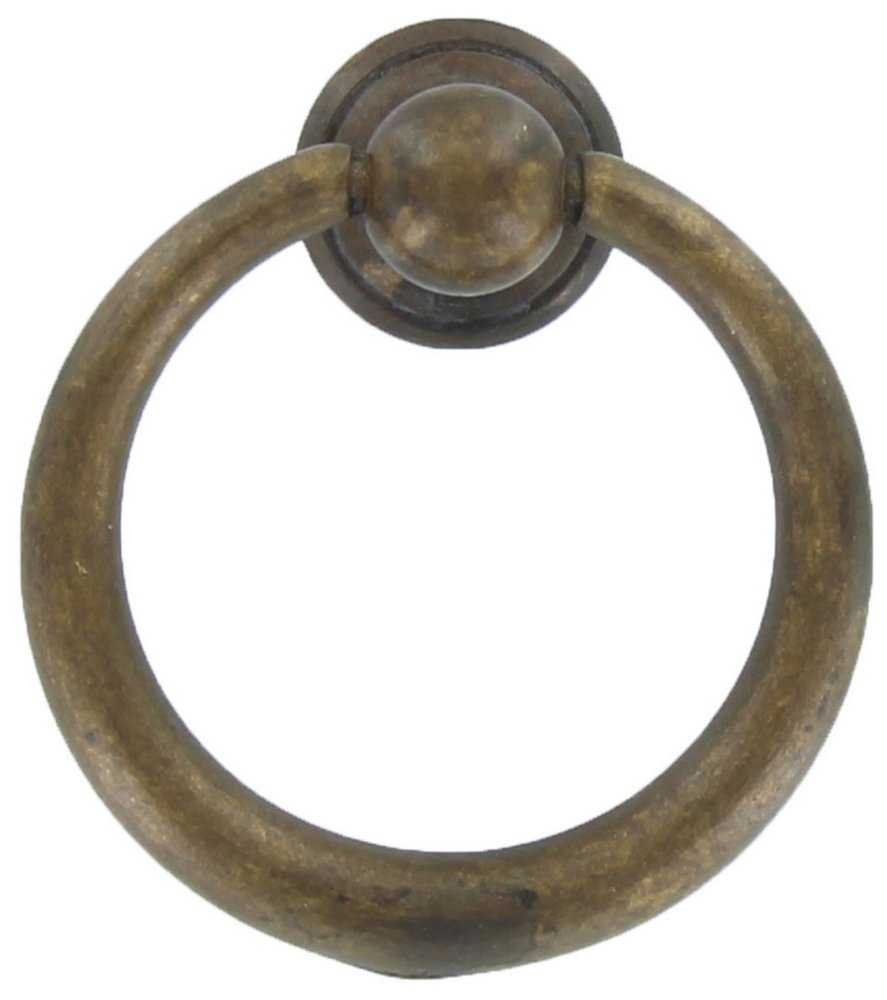 50pz maniglia antichizzata art.09202 mm.40x46 ottone antico cod:ferx.26537