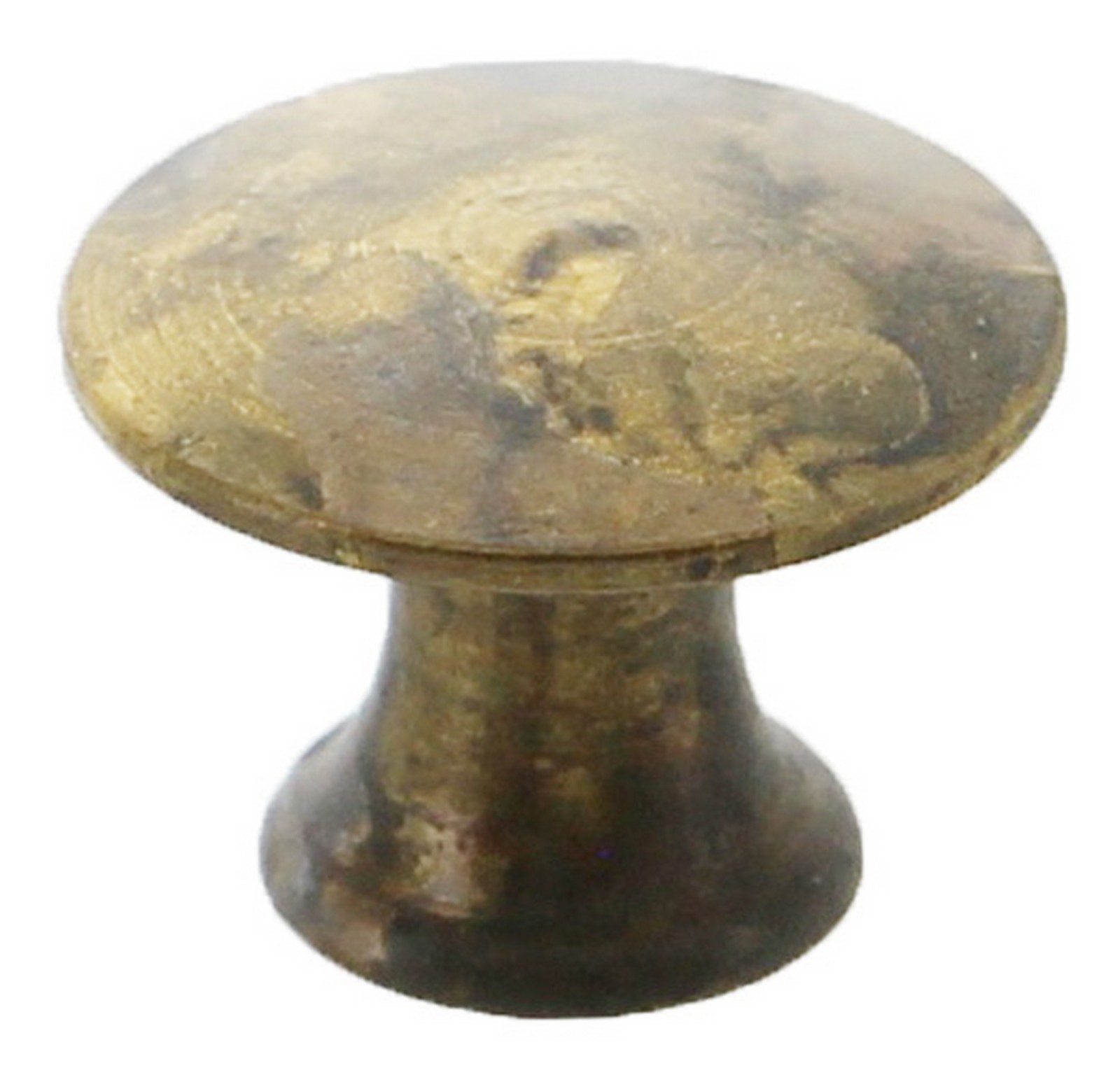 Image of 50pz pomolo anticata art. 24459 mm.18 ottone antico cod:ferx.26540