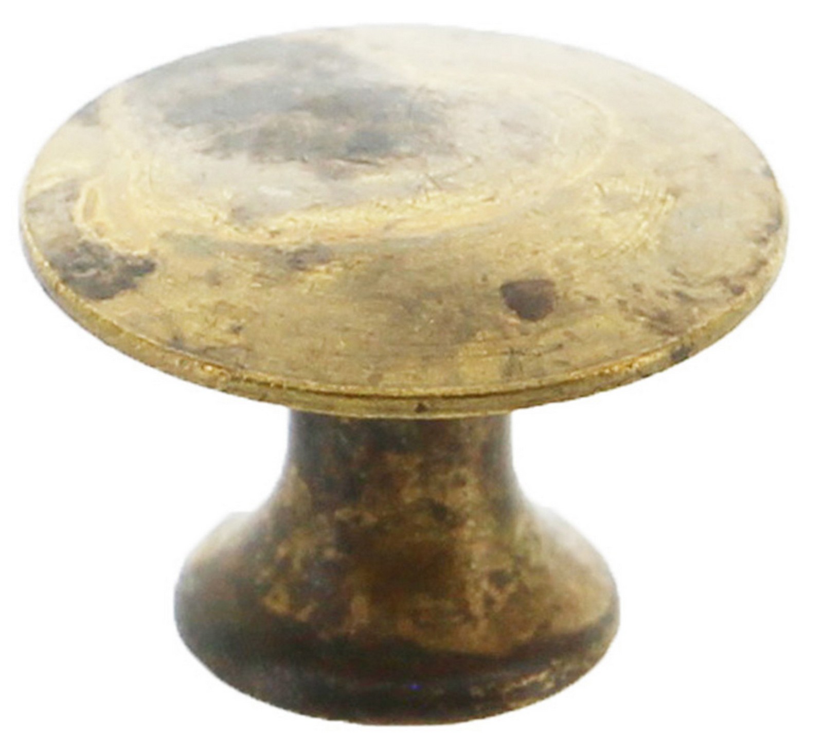 Image of 50pz pomolo anticata art. 24459 mm.22 ottone antico cod:ferx.26541