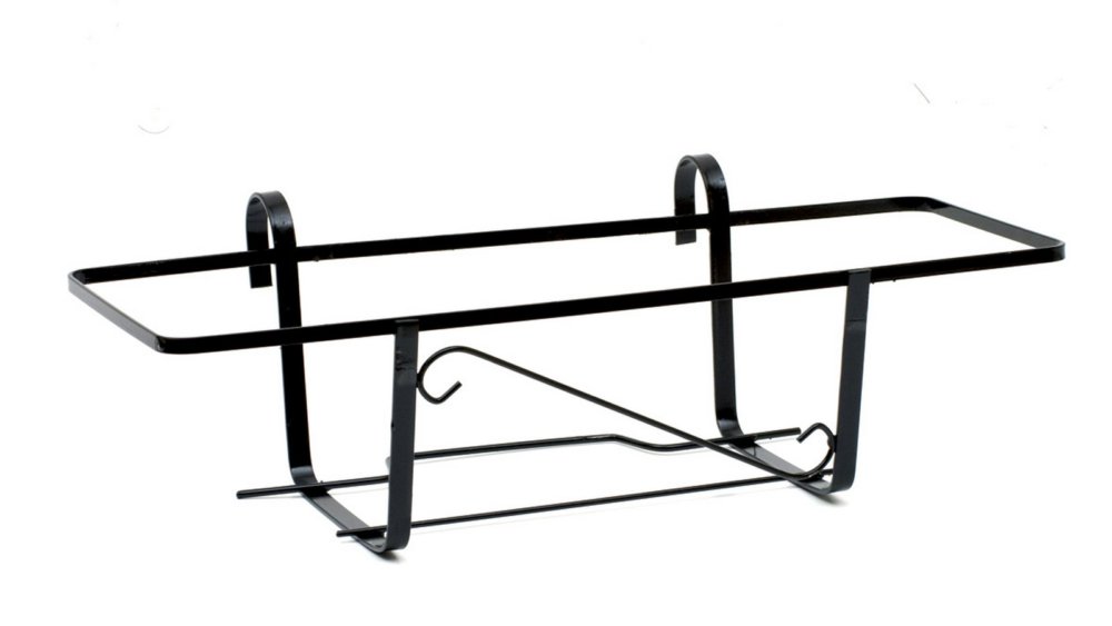 5pz fioriera da balcone tipo napoli 60 cm nero cod:ferx.26748
