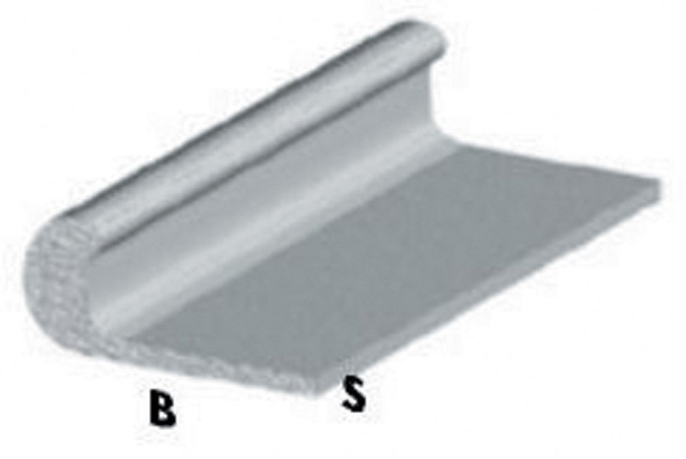 5pz profilo argento h.200 cm unghietta 18x1 mm cod:ferx.28399