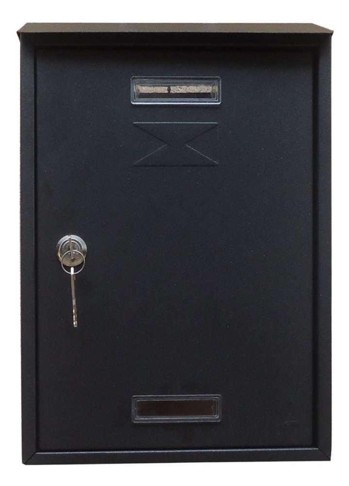 6pz cassetta postale antracite mm 220x330x70 cod:ferx.32914