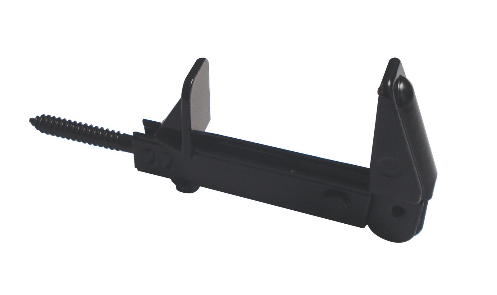 Image of 10pz fermaimposte nero registrabile fino a mm 60 fissaggio con vite cod:ferx.33254