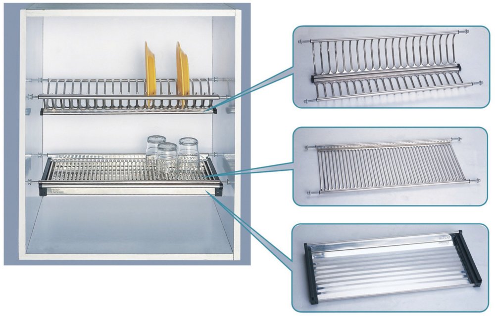 1coppia mensole colapiatti acciaio inox con vaschetta cm. 86 cod:ferx.34696