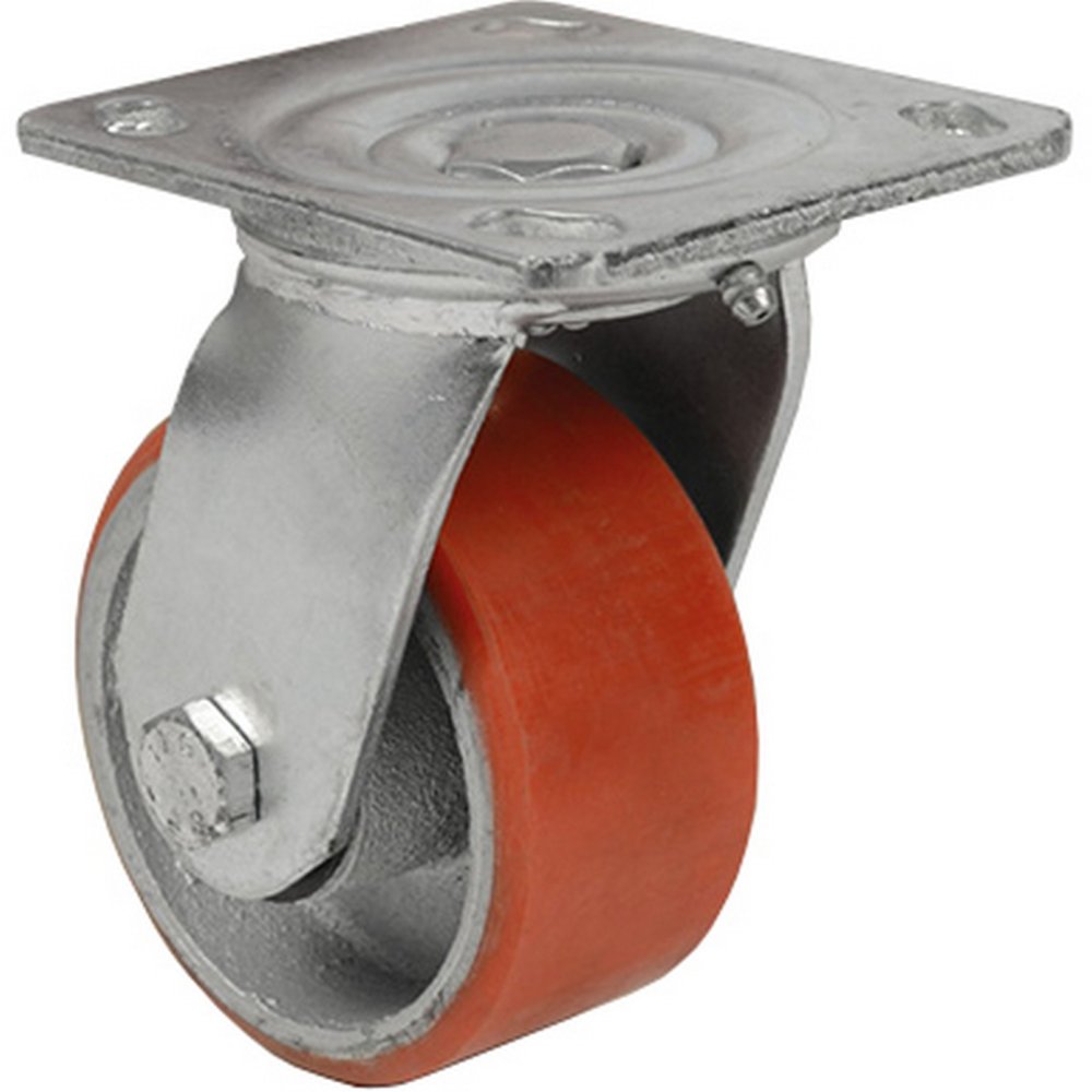 ruota in poliuretano girevole mm 150x50 export cod:ferx.3664