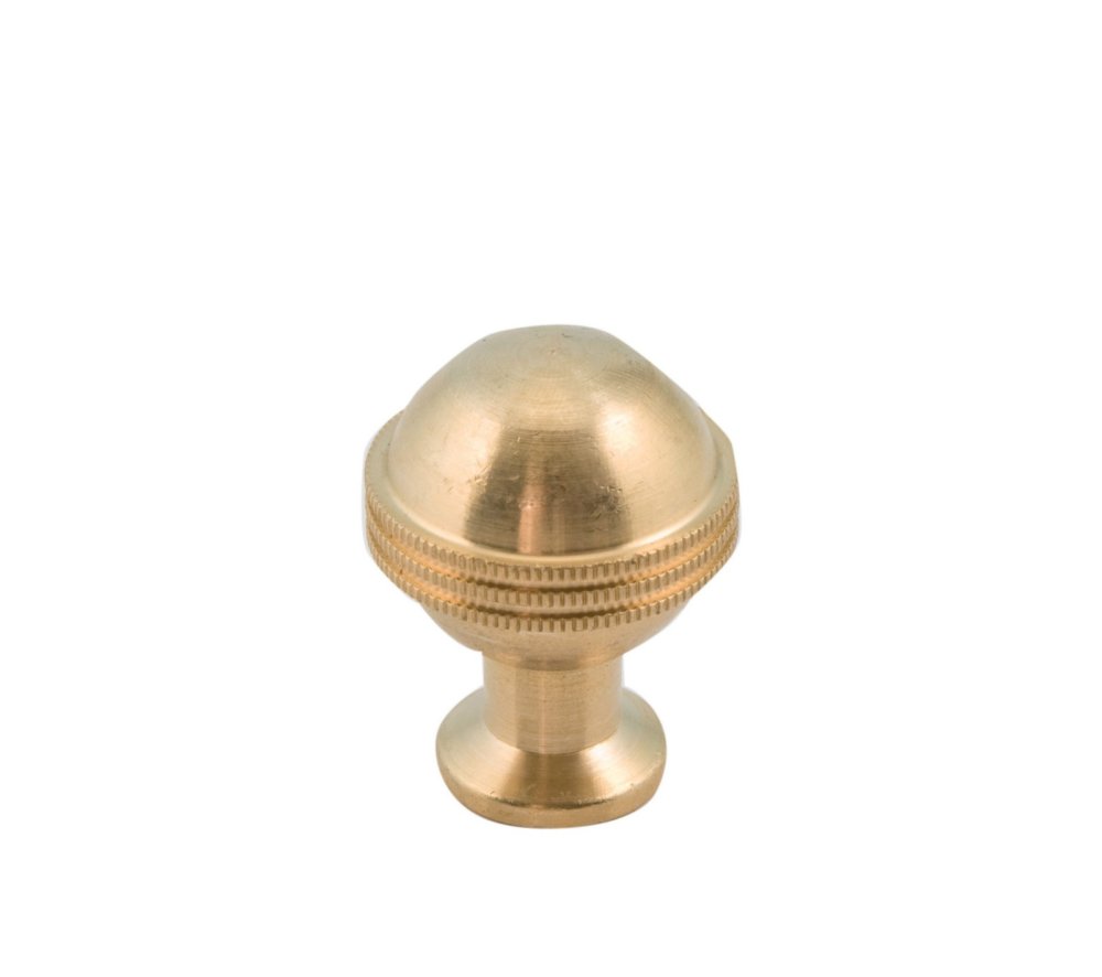 4pz pomolo a palla mm.70 in ottone lucido spazzolato fil.12ma cod:ferx.37165