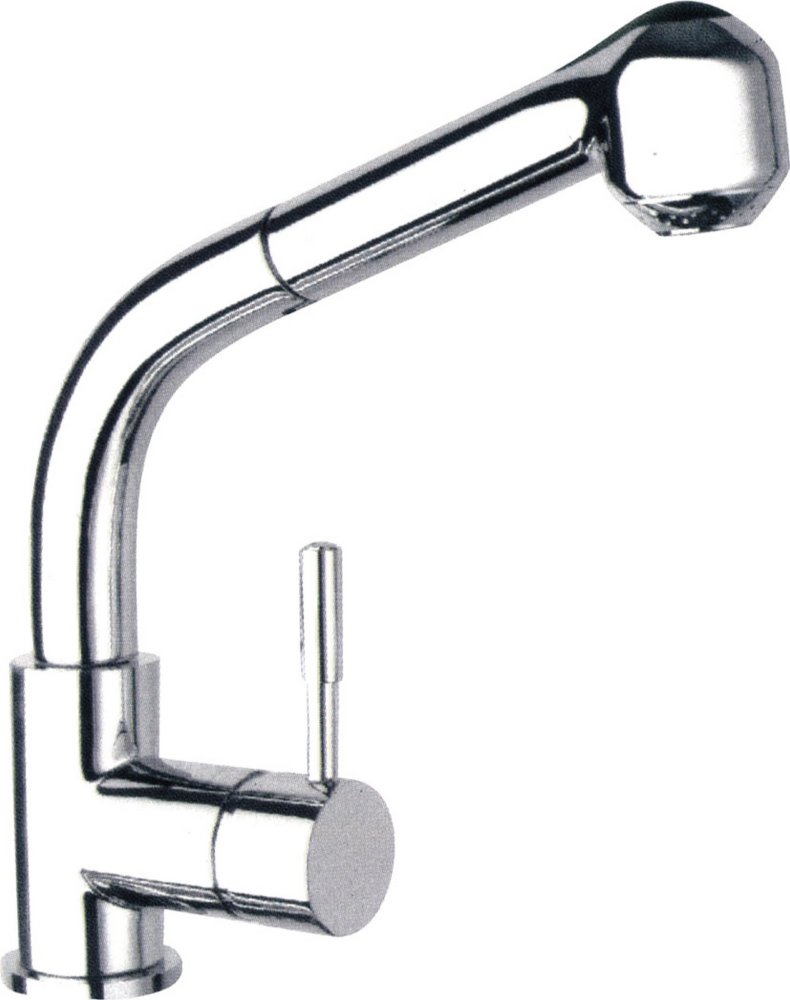 serie gemini miscelatore lavello canna alta con doccetta cod:ferx.37311