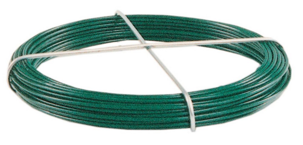 10pz filo plastificato stendibiancheria 2,7mmx20m n.14 verde cod:ferx.3766