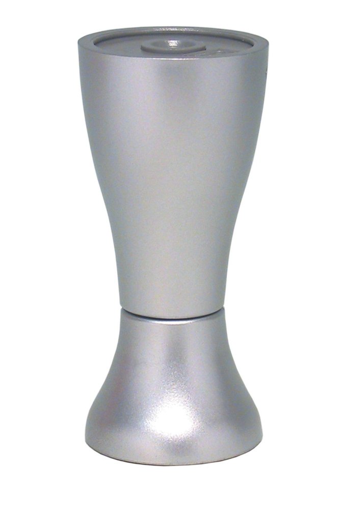 12pz piedino abs regolabile 90 mm cromo p0225 cod:ferx.37993