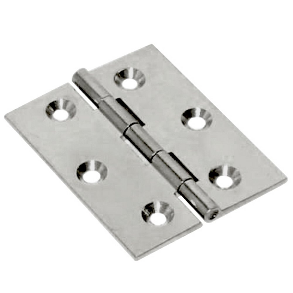 24pz cerniera fresata piana nichelata gr.60x50 cod:ferx.3867