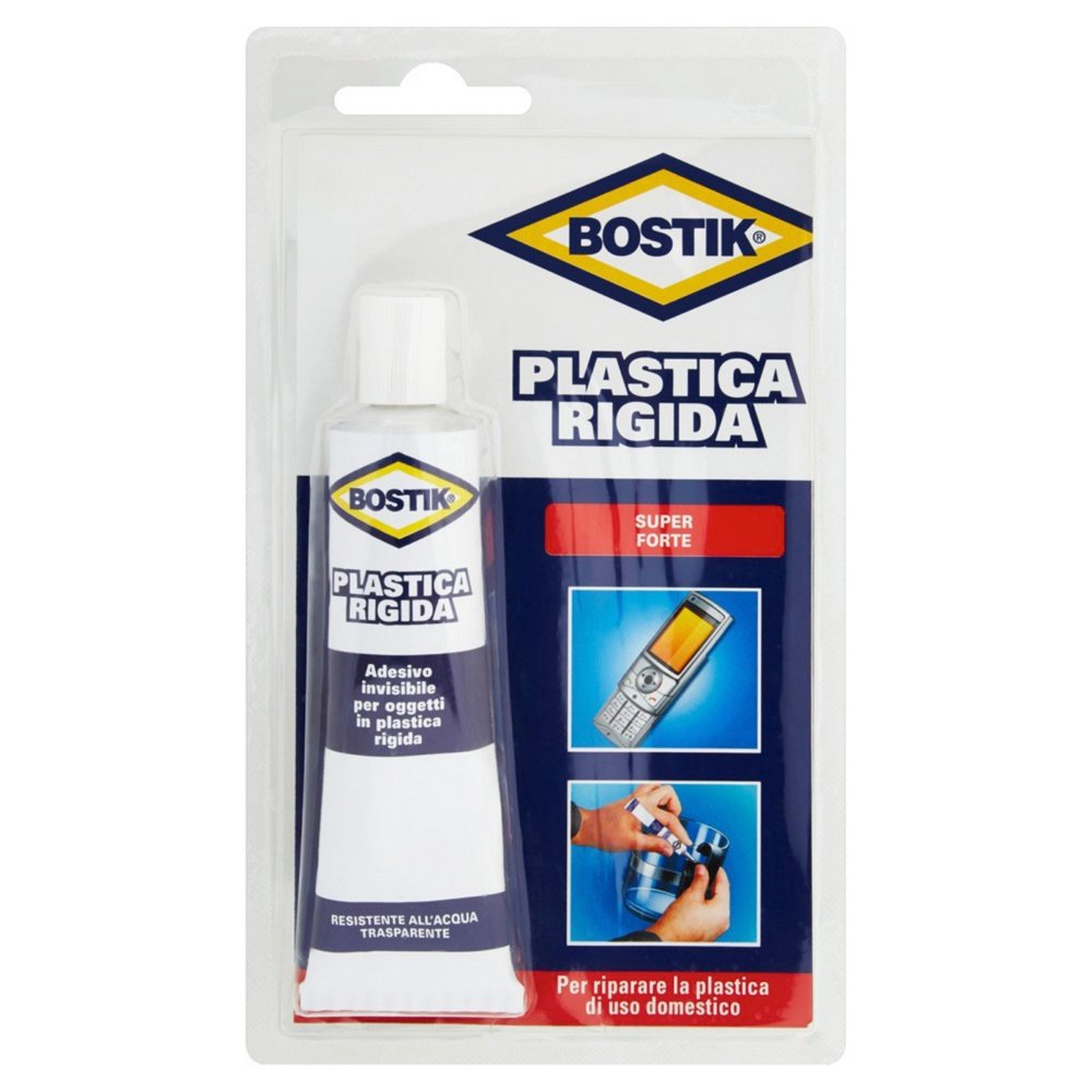 6pz bostik plastica rigida tubetto 50gr. cod:ferx.4030