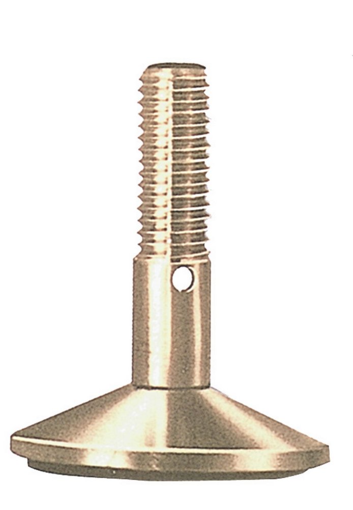 20pz piedino regolabile ma12 x diametro mm.40 cod:ferx.4079