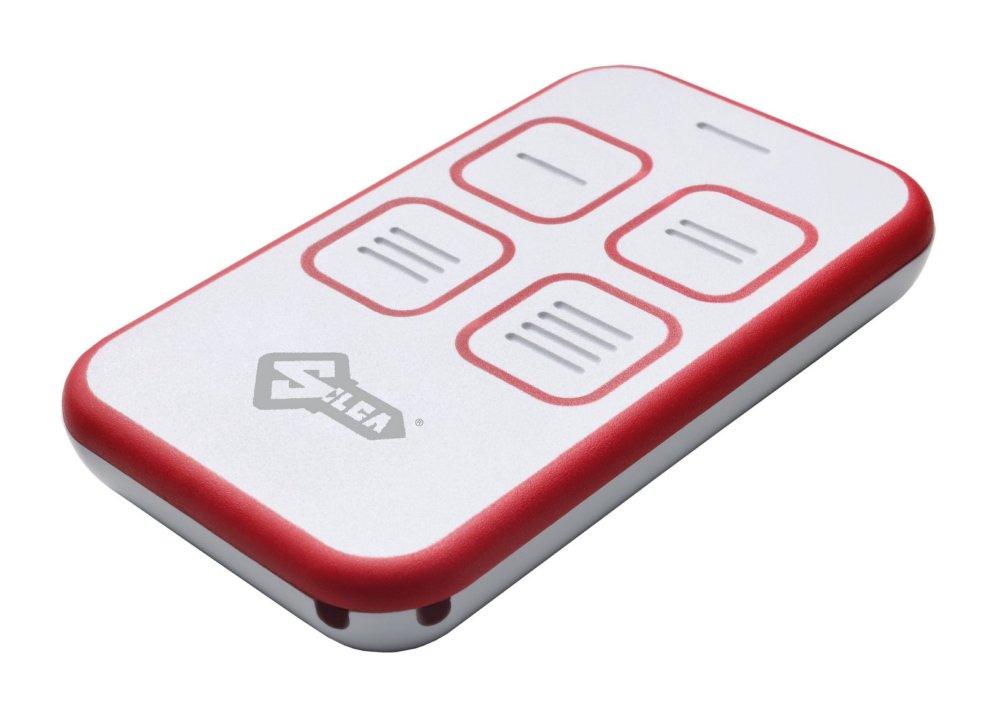 1pz silca radiocom.air4-q quarzato bianco/rosso cod:ferx.42795.1