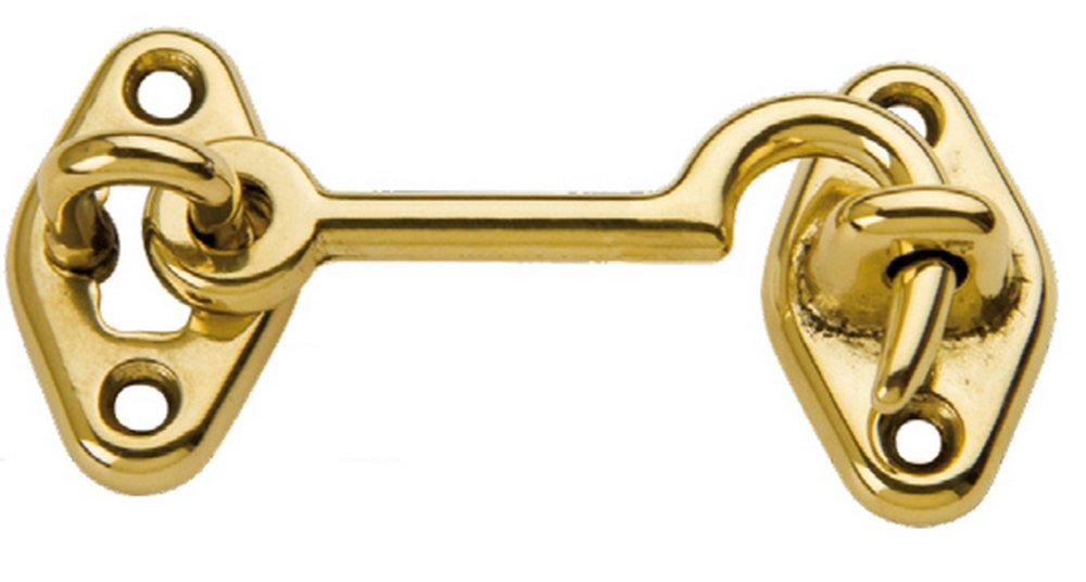 25pz ganci fermafinestre ottone mm. 60 cod:ferx.4311