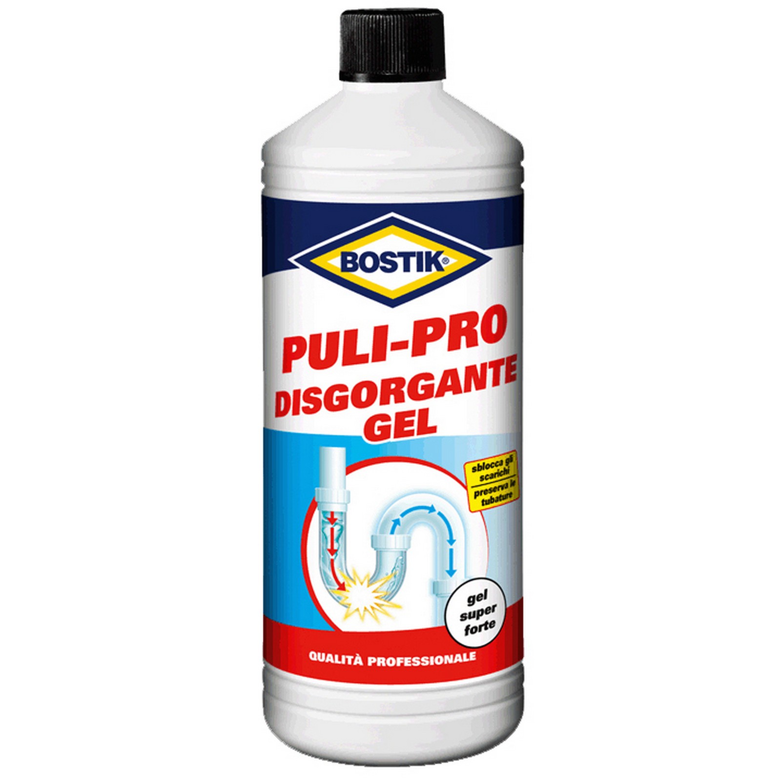 Image of 6pz bostik puli-pro disgorgante gel 1 litro cod:ferx.45337