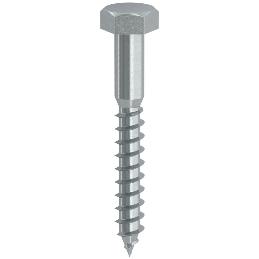 50pz tirafondi x legno mm. 10x260 ambrovit cod:ferx.49093
