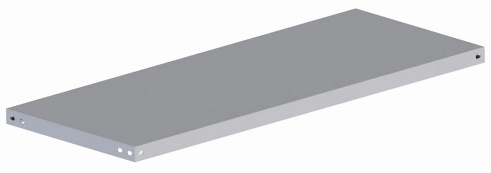 3pz ripiano metallico 40x100 1 rinforzo cod:ferx.4952