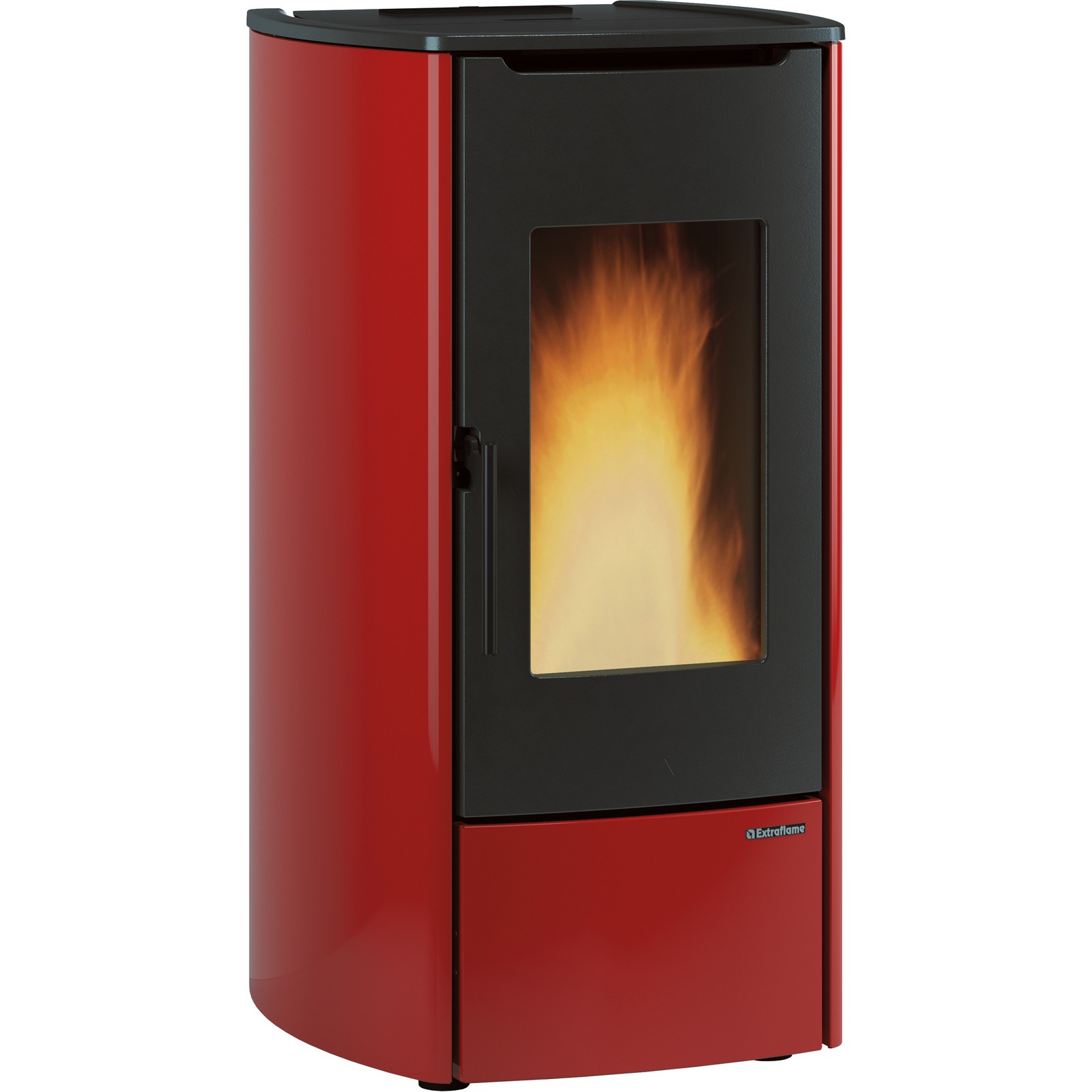 Image of stufa pellet marina idro 11 bordeaux cod:ferx.500024