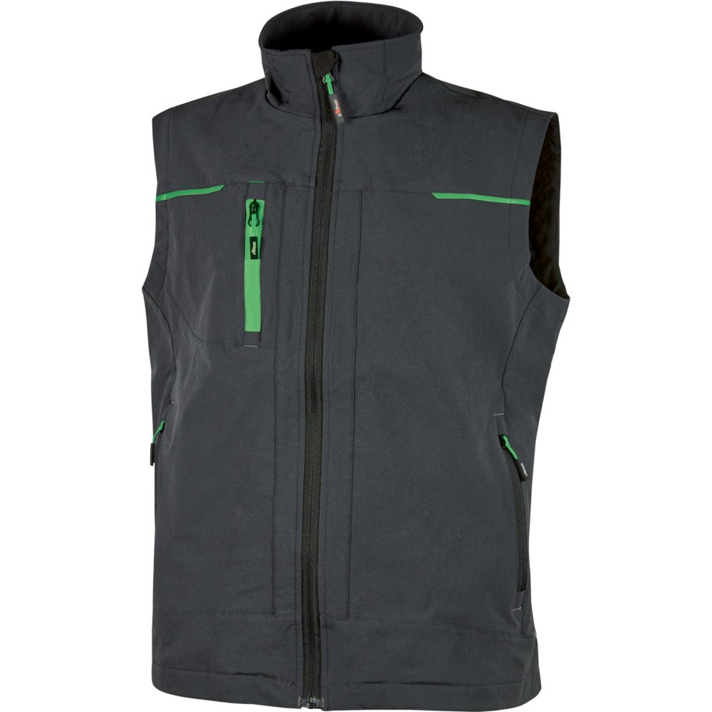 u-power gilet saturn grigio/verde tg.l cod:ferx.500128