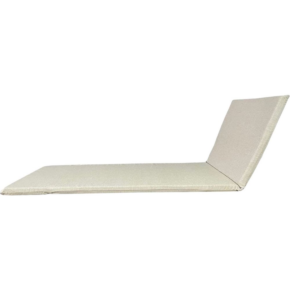 4pz cuscino garden ecru lettino h.4,5 cm.190x60 cod:ferx.500190