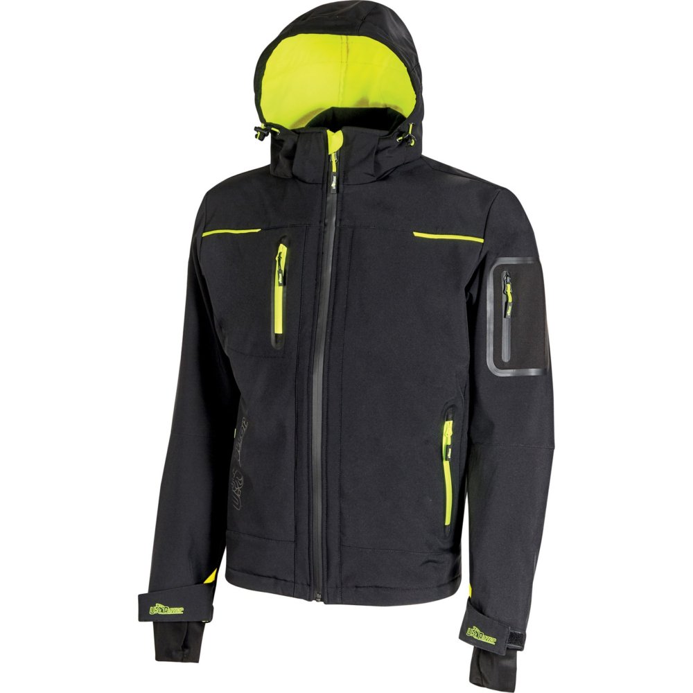 u-power giaccone space nero-giallo taglia xxl cod:ferx.500681