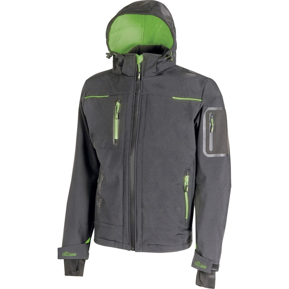 u-power giaccone space grigio-verde taglia xl cod:ferx.500684