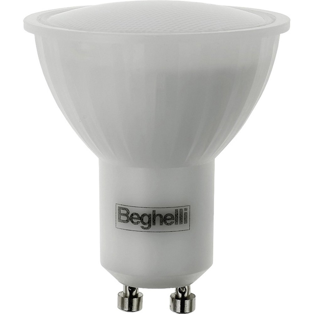 10pz beghelli led 57011 gu10 w7 fredda 6500k cod:ferx.500850